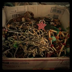 65lbs. Of crafting and wearable jewelry